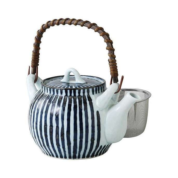 99708 波佐見焼 鎌倉十草 MS6号土瓶 1050ml(代引不可)【ポイント10倍】【送料無料】