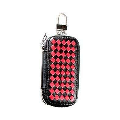 AWESOME(オーサム) 加熱式タバコケース (タバコ入れ無) クロスシリーズ ブラック×レッド IQ-MS008(代引..