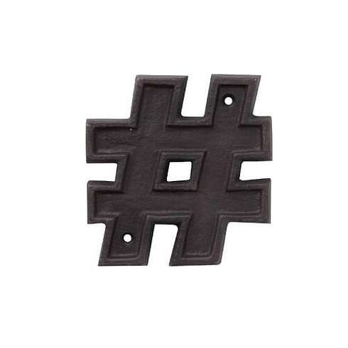 【商品説明】扉や壁を飾りやすい、軽くてシンプルなデザインのオブジェです。生産国:インド素材・材質:アルミニウム商品サイズ:W10×D2×H10.5cm【代引きについて】こちらの商品は、代引きでの出荷は受け付けておりません。【送料について】北...