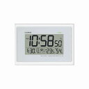 CASIO カシオ 掛置兼用時計 ホワイト IDL-100J-7JF(代引不可)【ポイント10倍】【送料無料】