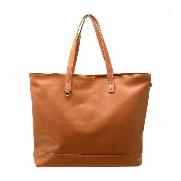 Rename スクエアビッグトートバッグ キャメル RTG30028-CA-F(代引不可)【ポイント10倍】【送料無料】