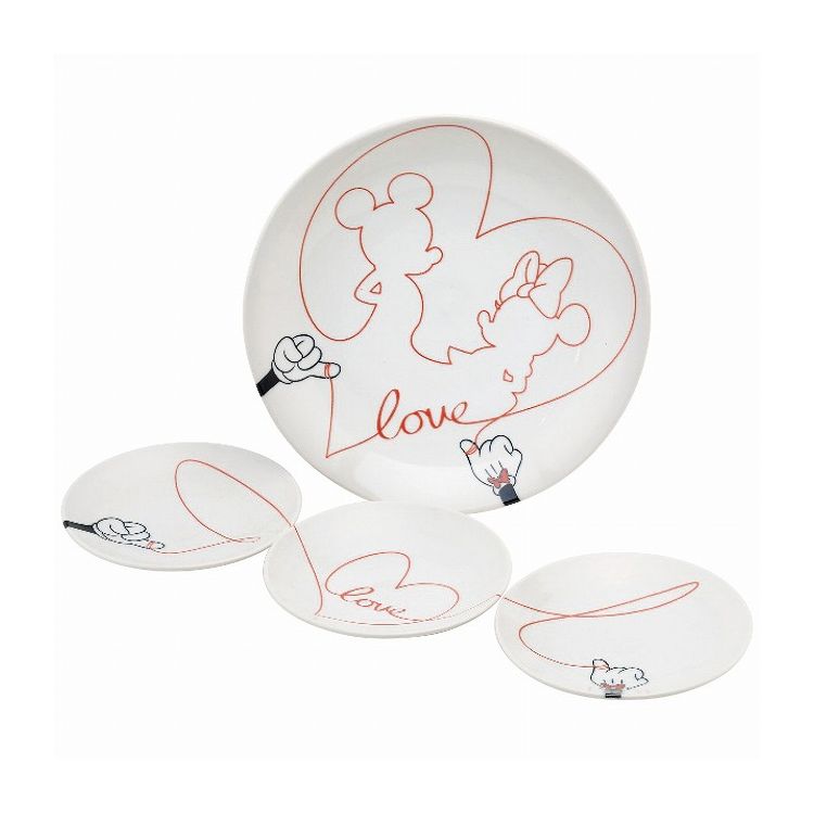 三郷陶器 ディズニー ラブイズ 取分けセット 513988 キッチン用品 食器 調理器具 食器 カトラリー グラス 食器 洋陶器【ポイント10倍】【送料無料】