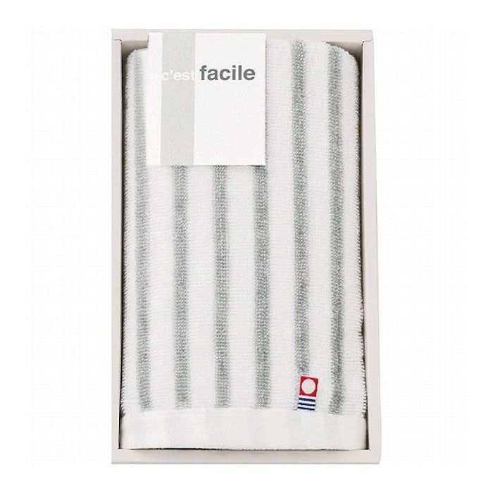 ファシール 今治製フェイスタオル ストライプ 日用品雑貨 文房具 手芸タオルセット タオル【ポイント10倍】