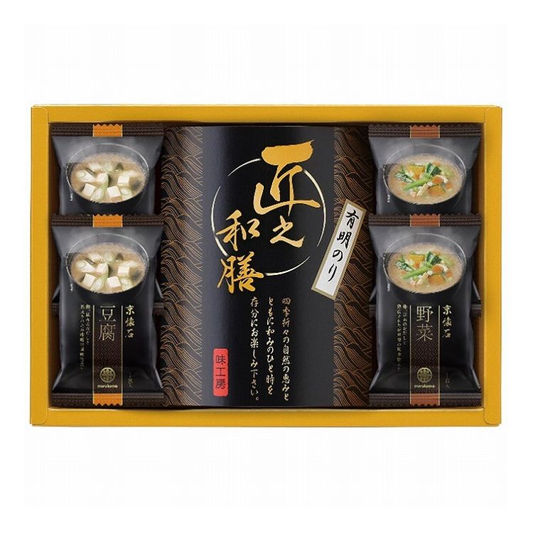 三盛物産 フリーズドライのおみそ汁と有明のり詰合せ NMS-15B グルメ 人気 おすすめ ギフト 贈答 取り..