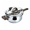 木目調ハンドル片手圧力鍋 4l ケヴンハウン 121522050009 圧力鍋【ポイント10倍】【送料無料】