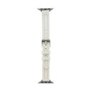 LEPLUS NEXT Apple Watch 38/40/41/42mm バンド CORVIN キャンバスMIXスリムレザーバンド アイボリー LN-AW41B42IV【送料無料】