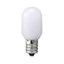 【20個セット】 YAZAWA LEDナツメ球電球色 E12 ホワイト LDT1LG19E12WX20【送料無料】
