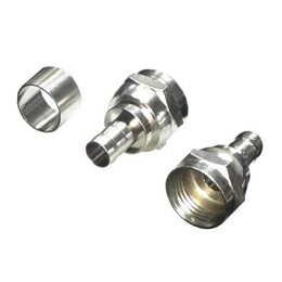 アンテナ　圧着Fプラグ(3C用)[特徴]5個入り【配送について】こちらはメール便での発送となります。メール便でのお届はポストインです。下記の事項は対応できませんのでご確認ください。■時間指定・到着日指定はできません。■代金引き換えでのお支払いはできません。■お荷物の現在地追跡はできません。※他の商品との同梱不可