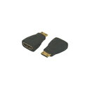 変換名人 HDMI(メス)→mini HDMI(オス) HDMIB-MHDAG(代引不可)【メール便配送】【送料無料】(2)