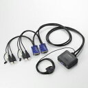 USBパソコン切替器KVM-KUS エレコム(代引き不可)【送料無料】(2)