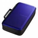 サンワサプライ ブルーレイディスク対応セミハードケース 104枚収納・ブルー FCD-WLBD104BL(代引不可)