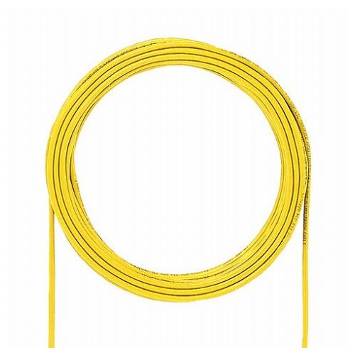 【商品特長】●伝送速度1000Mbps(1Gbps)、伝送帯域100MHzを実現したEthernet規格、カテゴリ5e(1000BASE-T)に適合した、性能をフルに引き出せる「単線」仕様のLANケーブルです。●自作用UTPエンハンスドカテゴリ5単線ケーブルです。●リールボックスタイプです。●長さがわかるレングスマークが1mピッチで付いています。※動画でわかる自作方法はこちら→【仕様】■カラー:イエロー■ケーブル長:300m■ケーブル構造:単線ツイストペア、UTP4対(8芯)■ケーブル直径:5.5mm■材質:PVC(ポリ塩化ビニル)、銅■対応伝送帯域:カテゴリ5e(1000BASE-T)カテゴリ5(100BASE-TX)カテゴリ3(10BASE-T)■適合コネクタ:ADT-RJ45-10LN・100LN・10SN・50SN・100SN・10AN・100AN、ADT-RJ45TS-10・100■適合かしめ工具:HT-500R、HT-568R、LAN-TL8【代引きについて】こちらの商品は、代引きでの出荷は受け付けておりません。【送料について】北海道、沖縄、離島は送料を頂きます。