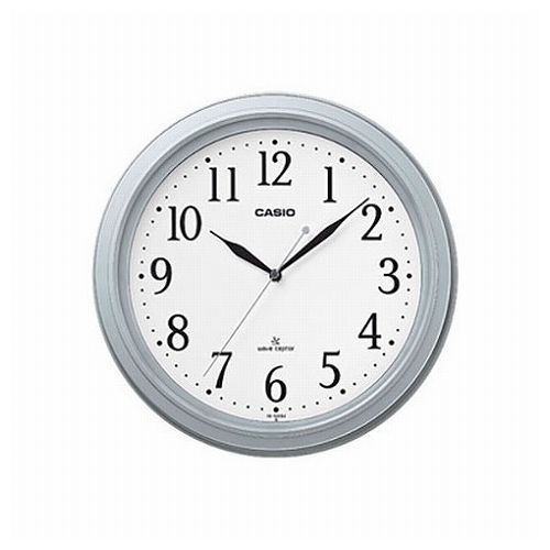 カシオ計算機 CASIO 電波掛時計 シルバー IQ-1005J-8JF(代引不可)【送料無料】