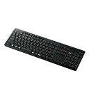 エレコム 無線静音フルキーボード TK-FDM116SKTBK(代引不可)【送料無料】