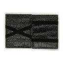リサイド RIE SIDE スピンウォレット SPIN WALLET ブラッククロコ WOW-A-BC(代引不可)【送料無料】