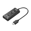 【5個セット】 サンワサプライ USBオーディオ変換アダプタ TypeC MM-ADUSBTC1X5(代引不可)【送料無料】