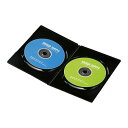【5個セット 10枚×5 】 サンワサプライ スリムDVDトールケース 2枚収納・10枚セット・ブラック DVD-TU2-10BKNX5(代引不可)【送料無料】