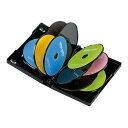 【5個セット】 サンワサプライ DVDトールケース 10枚収納・ブラック DVD-TW10-01BKNX5(代引不可)【送料無料】