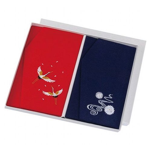 正絹ちりめん刺繍金封ふくさ 慶弔セット C3041136(代引不可)【メール便配送】【送料無料】 正絹ちりめん刺繍金封ふくさ 慶弔セット C3041136(代引不可)【メール便配送】【送料無料】
