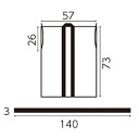 【20個セット】 ARTEC カラー不織布ハッピ子供用袖無 S黒(赤襟) ATC4111X20(代引不可)【送料無料】