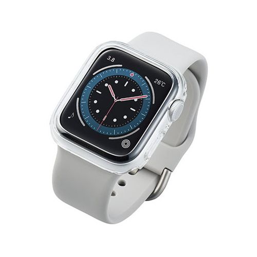 エレコム Apple Watch40mm用ハードバンパー AW-20SBPPCR(代引不可)【メール便配送】【送料無料】
