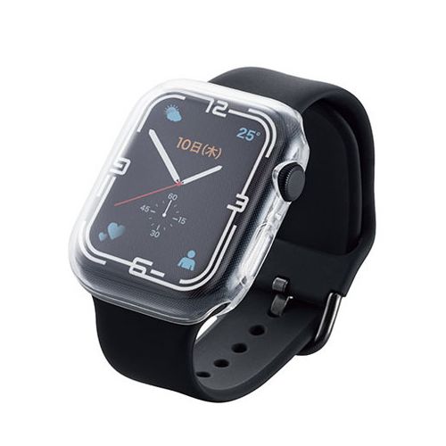 エレコム Apple Watch45mm用フルカバーソフトケース AW-21AFCUCR(代引不可)【メール便配送】【送料無料】 エレコム Apple Watch45mm用フルカバーソフトケース AW-21AFCUCR(代引不可)【メール便配送】【送料無料】