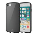 エレコム iPhone SE 第3世代 ハイブリッドケース TOUGH SLIM LITE ブラック PM-A22STSLBK(代引不可)【メール便配送】【送料無料】