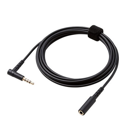 エレコム マイク対応ヘッドホン・イヤホン用延長コード バンド付属 AV-354P20BK(代...
