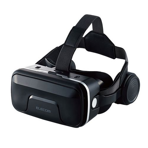 エレコム ヘッドホン一体型VRゴーグル VRG-EH03BK(代引不可)【送料無料】 エレコム ヘッドホン一体型VRゴーグル VRG-EH03BK(代引不可)【送料無料】
