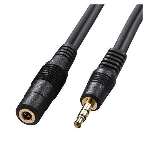 【5個セット】 サンワサプライ オーディオ延長ケーブル KM-A3-50K2X5(代引不可)【...