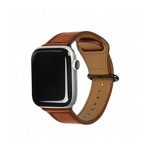 EGARDEN GENUINE LEATHER STRAP for Apple Watch 49/45/44/42mm Apple Watch用バンド ブラウン EGD20590AW(代引不可)【送料無料】