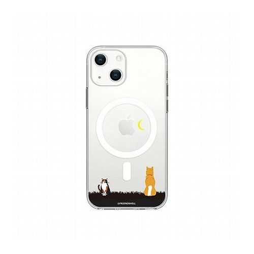 Rakuten - abbi FRIENDS 公式ライセンス品 しばたさんMagSafe対応クリアケース for iPhone 14 お月見 背面カバー型 ABF24183i14(代引不可)【メール便配送】【送料無料】