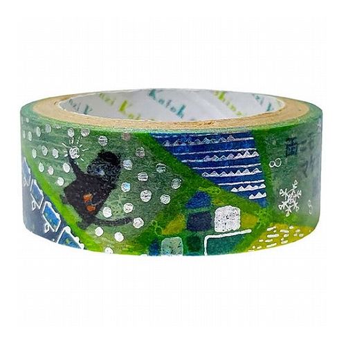 【5個セット】 シール堂 宮沢賢治幻燈館 きらぴかマスキングテープ 雨ニモマケズ2 ks-dt-10162X5(代引不可)