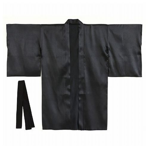 ARTEC ソフトサテンロングハッピ袖付 黒L(ハチマキ付) ATC14560(代引不可) ARTEC ソフトサテンロングハッピ袖付 黒L(ハチマキ付) ATC14560(代引不可)