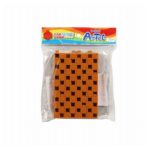 Other - ARTEC Artecブロック 基本四角 24P 茶 ATC77752(代引不可)【メール便配送】【送料無料】