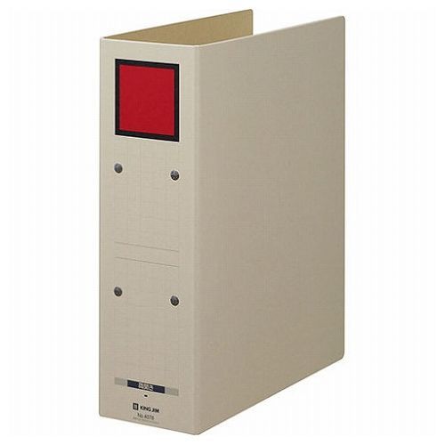【商品説明】保存書類のファイルに最適な両開き式です。表紙内側には、カラーインデックスとの照合に便利なサイドインデックス付き。【商品詳細】●カラー:表紙(グレー)/スクエアパターン色(赤)●素材:紙●生産国:日本【特長】事務用品、整理、整頓、オフィス用品【代引きについて】こちらの商品は、代引きでの出荷は受け付けておりません。【送料について】北海道、沖縄、離島は送料を頂きます。