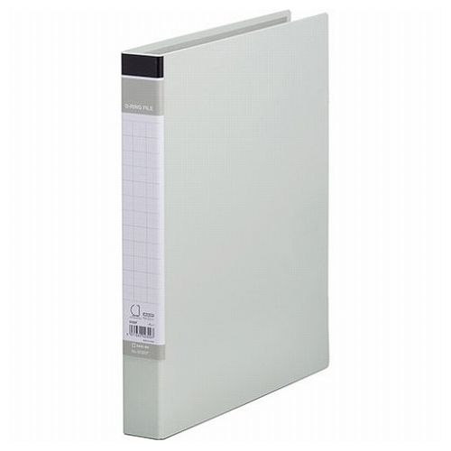 KING JIM キングジム リングファイルBF グレー KJ-608BF-GY(代引不可)