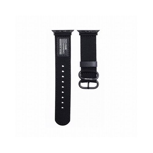 araree SOFT WOVEN STRAP for Apple Watch 49/45/44/42mm ブラック AR25012AW(代引不可)【メール便配送】【送料無料】