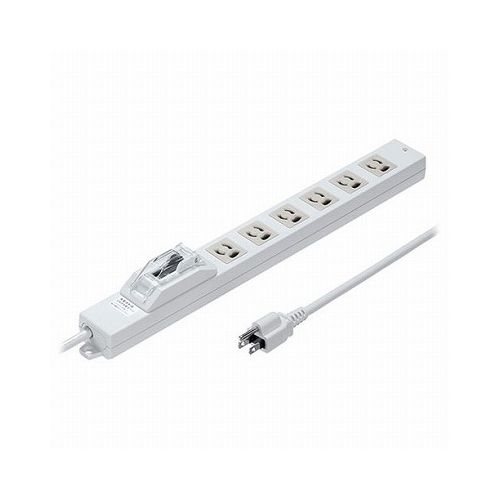 サンワサプライ 漏電ブレーカータップ TAP-BR36LN-5(代引不可)【送料無料】(2)