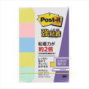 3M Post-it ポストイット 強粘着見出し パステルカラー 4色混色 3M-700SS-K(代引不可)