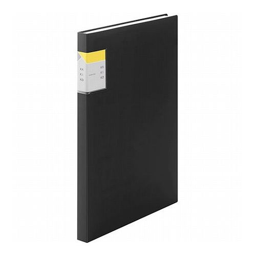 【5個セット】 KING JIM キングジム クリアーファイル カキコ A4 40P 黒 KJ-8632W-BKX5(代引不可)【送料無料】