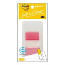 【10個セット】 3M Post-it ポストイット ジョーブ レギュラーサイズ レッド 3M-680DN-4X10(代引不可)【送料無料】