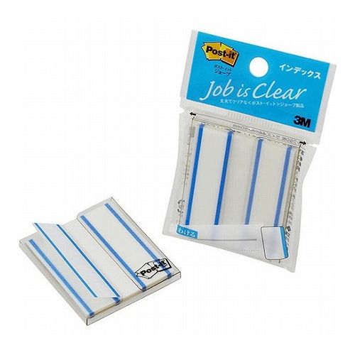 ポストイットジョーブ インデックス ブルー丈夫で破れにくい、ポスト・イット(R)　フィルムふせん。貼ると下が透けるので、文字や絵の上に貼れます。文字を書き込むこともできます。1枚ずつ取り出せるポップアップ式です。(一部製品を除く)。生産国…米国1個当たりのパッケージサイズ…62×97×5mm1個当たりのパッケージ重量…13g重量：260g【代引きについて】こちらの商品は、代引きでの出荷は受け付けておりません。【送料について】北海道、沖縄、離島は別途送料を頂きます。