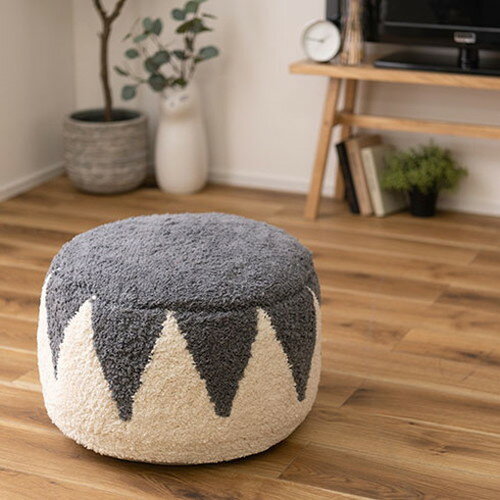 東谷 ラウンドスツール グレー FAB-001GY(代引不可)【送料無料】 [2]