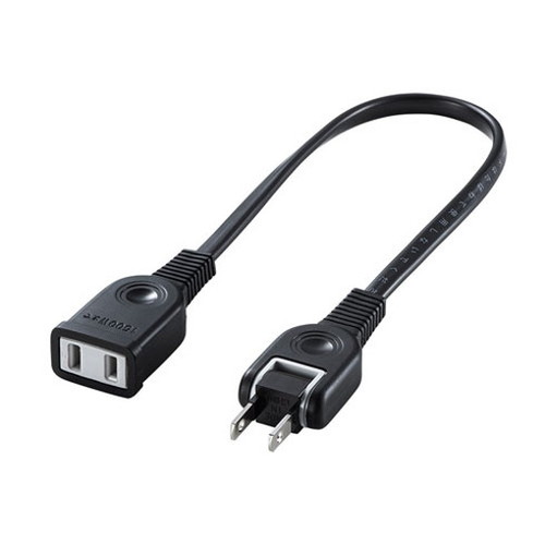 【5個セット】 サンワサプライ 電源延長コード TAP-EX21003BKX5(代引不可)
