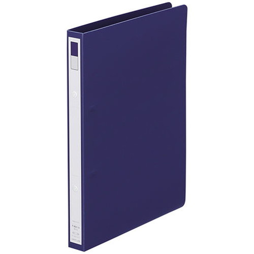 LIHIT LAB. P.P.リングファイル B5S 2穴 紺 F-862-13-NV(代引不可)