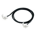 日本トラストテクノロジー JTT テープLED連結ケーブル 2ピン 100cm TPLED2P-100C テープLED テープライト LEDテープ 連結 コネク...