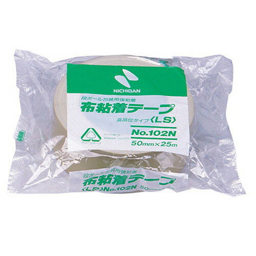 ニチバン 布テープ102N 50×25 黄土 NB-102N7-50(代引不可)【ポイント10倍】