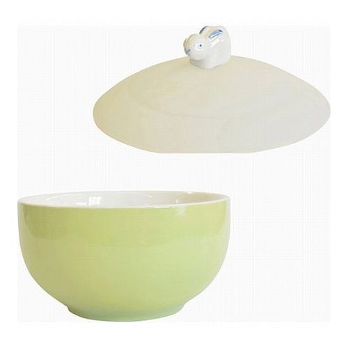 シリコン蓋付き レンジボウル L8019026 雑貨 ホビー インテリア 雑貨 雑貨品(代引不可)