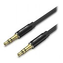 VENTION 3.5mm Male to Male オーディオケーブル 1m Black アルミニウム合金 BA-4346 家電 オーディオ関連 オーディオ機器(代引不可)【メール便配送】【送料無料】(2)